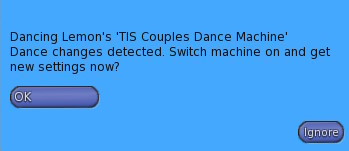 Couples Dance Machine Drop Down