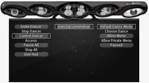 Fusion Dance Machine - Control Dancer