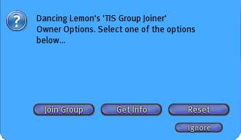 Group Joiner Admin Menu